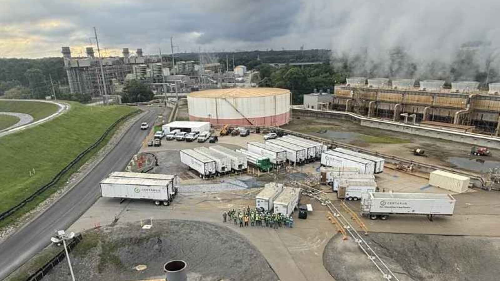 Georgia Power tests 50% hydrogen blend in a natural gas turbine