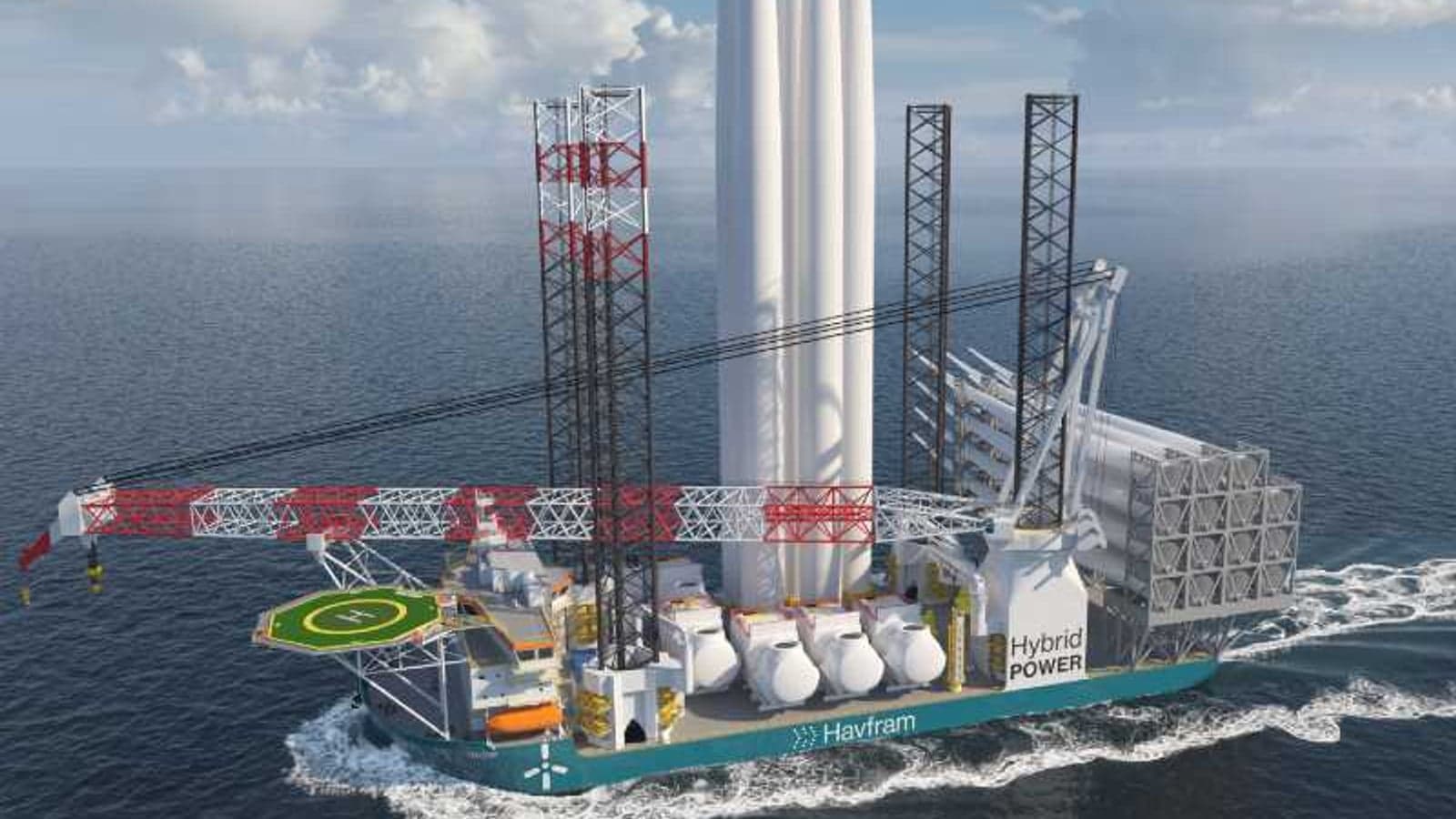 Havfram Wind to transport turbines for 1.6GW Nordseecluster project