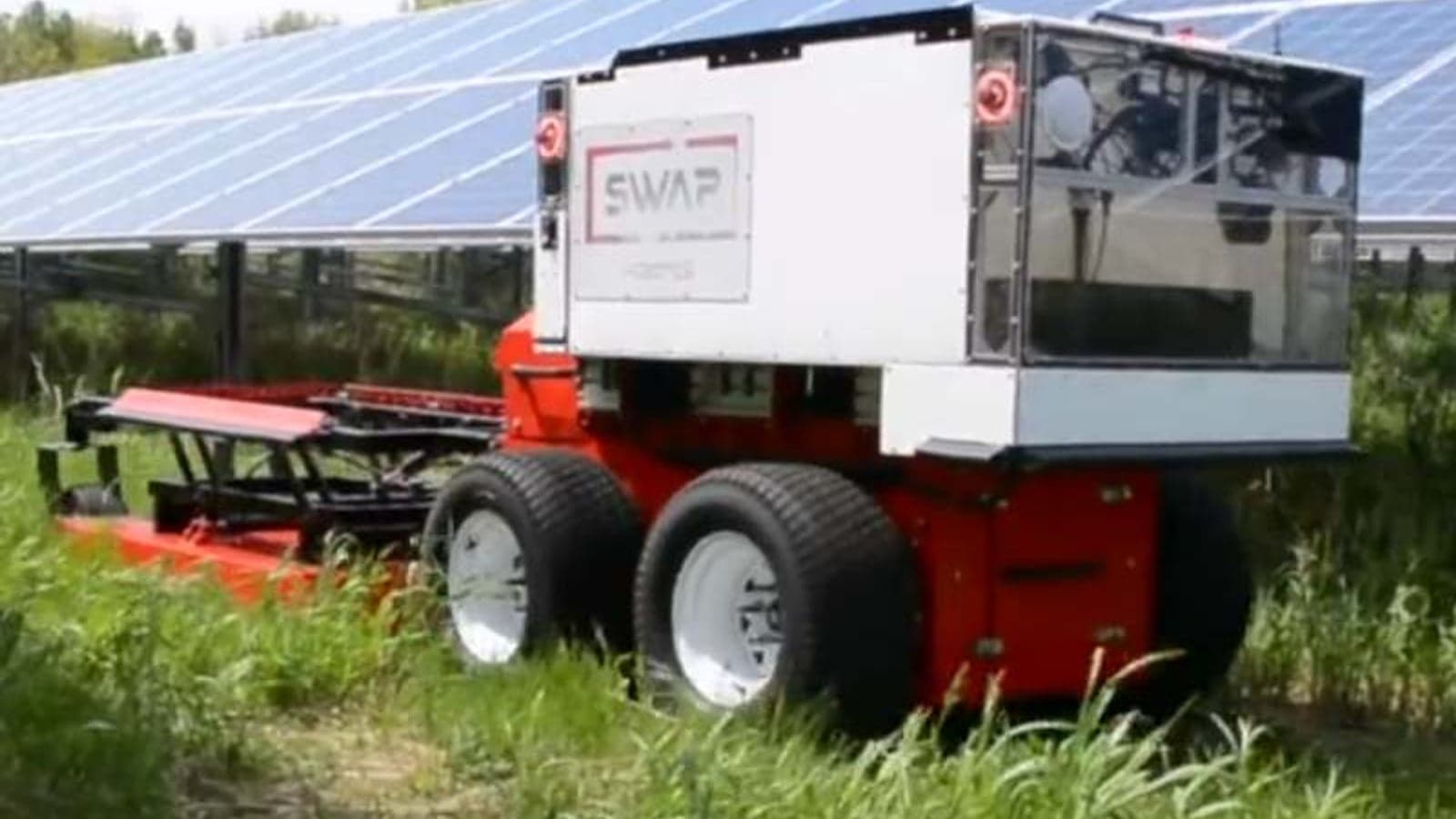Startup raises $7m for solar vegetation management robots