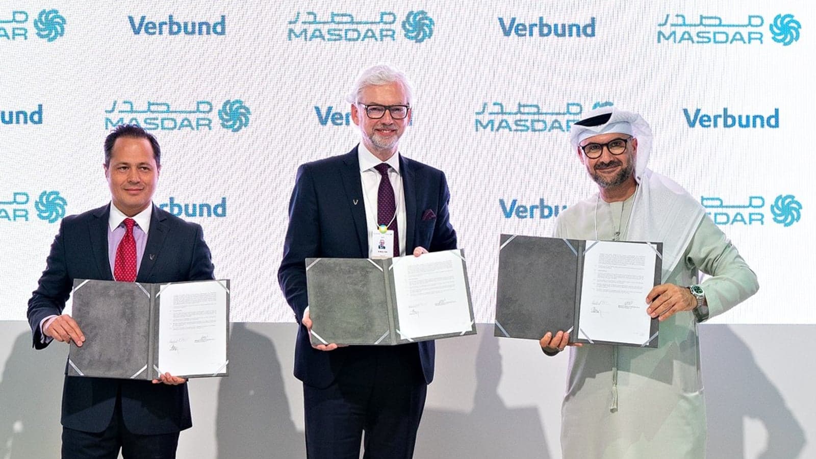 Masdar and Verbund sign green hydrogen pact for Central Europe