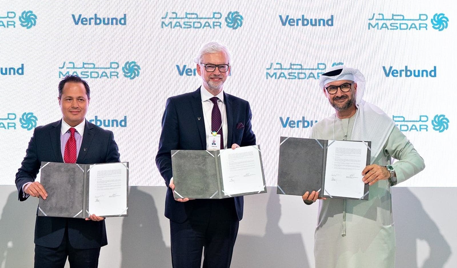 Masdar and Verbund sign pact to develop green hydrogen for Central Europe