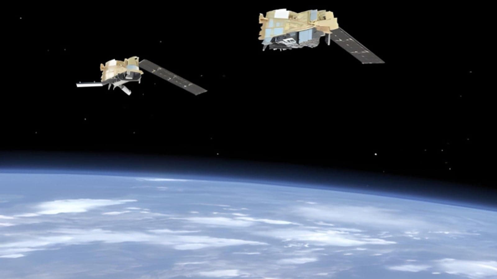 Artist’s impression of MetOp second generation satellites, on which Sentinel‑5 instruments are hosted.