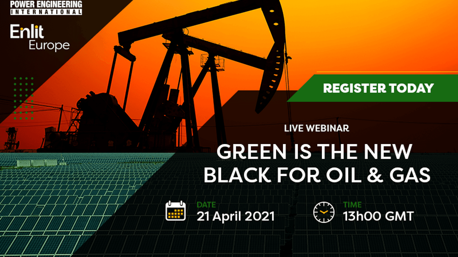 Webcast: Green is the new black for oil & gas