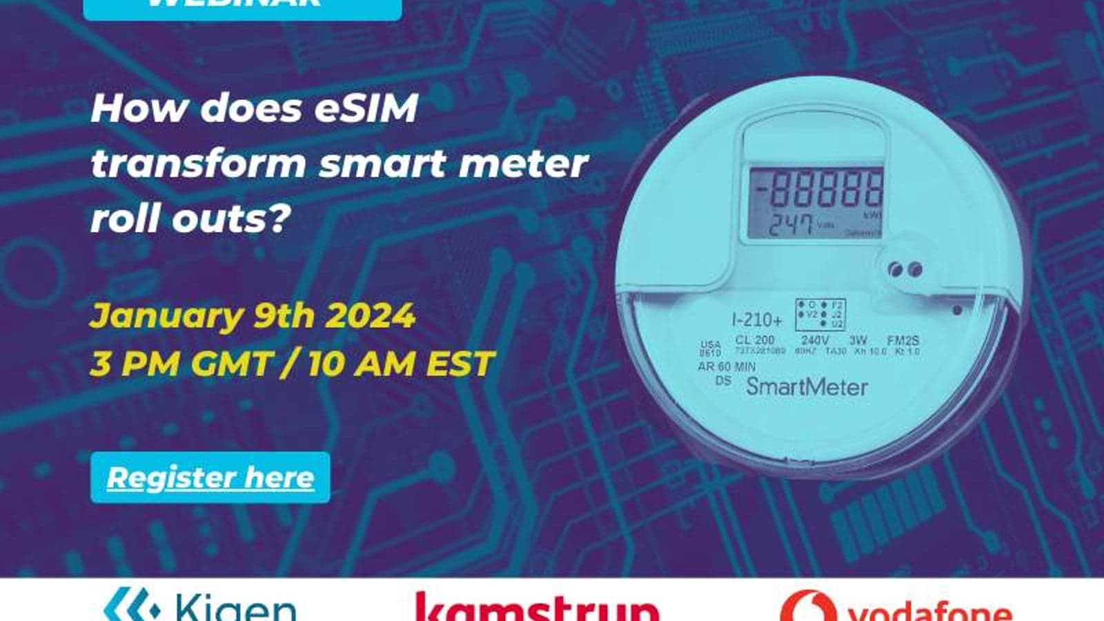 How does IoT with eSIM transform smart meter rollouts?