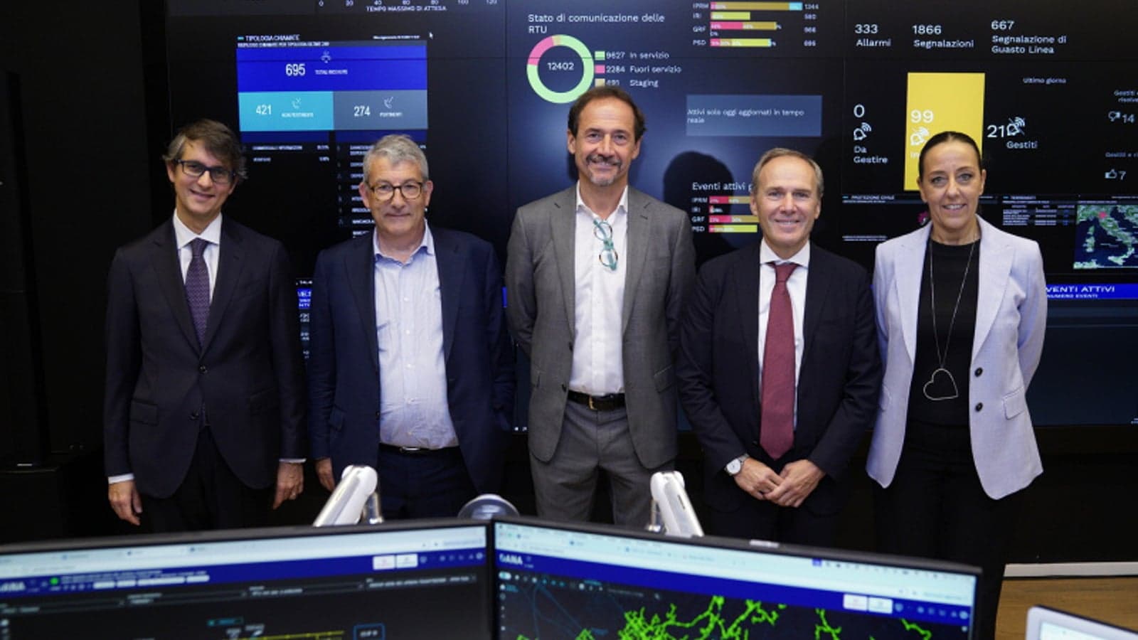 Italgas inaugurates new network command and control centre