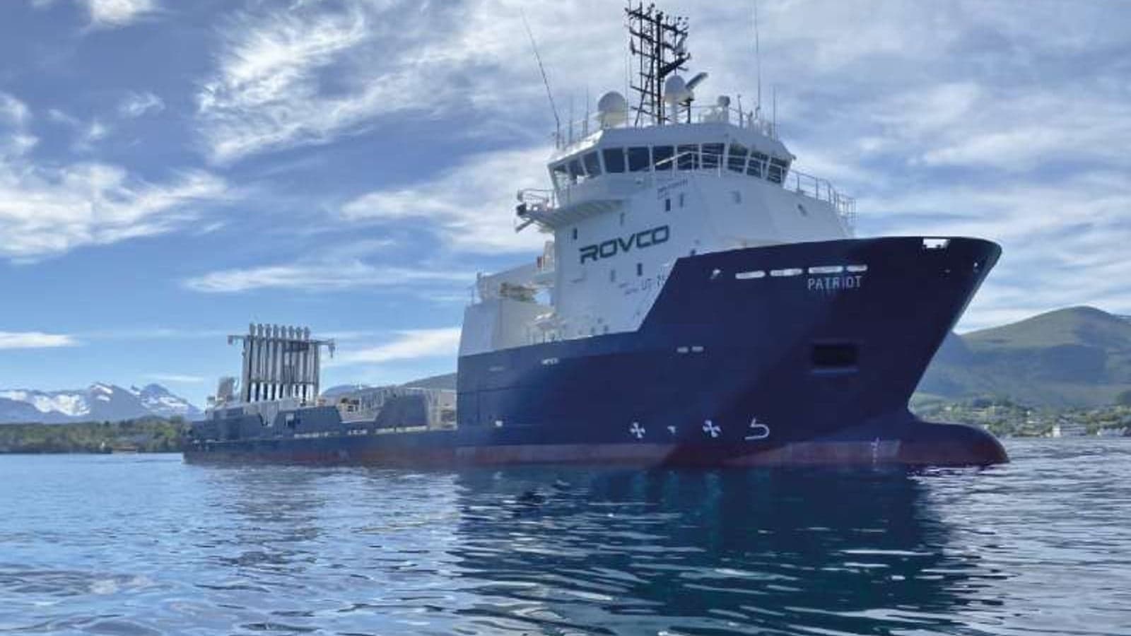 Rovco charters new 74m vessel to support offshore projects