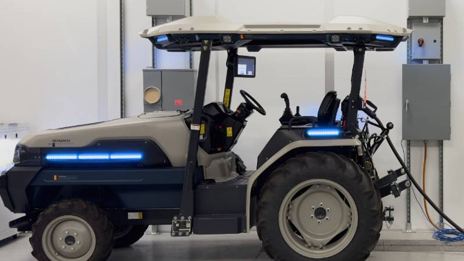 Californian tractors discharge power back to the grid