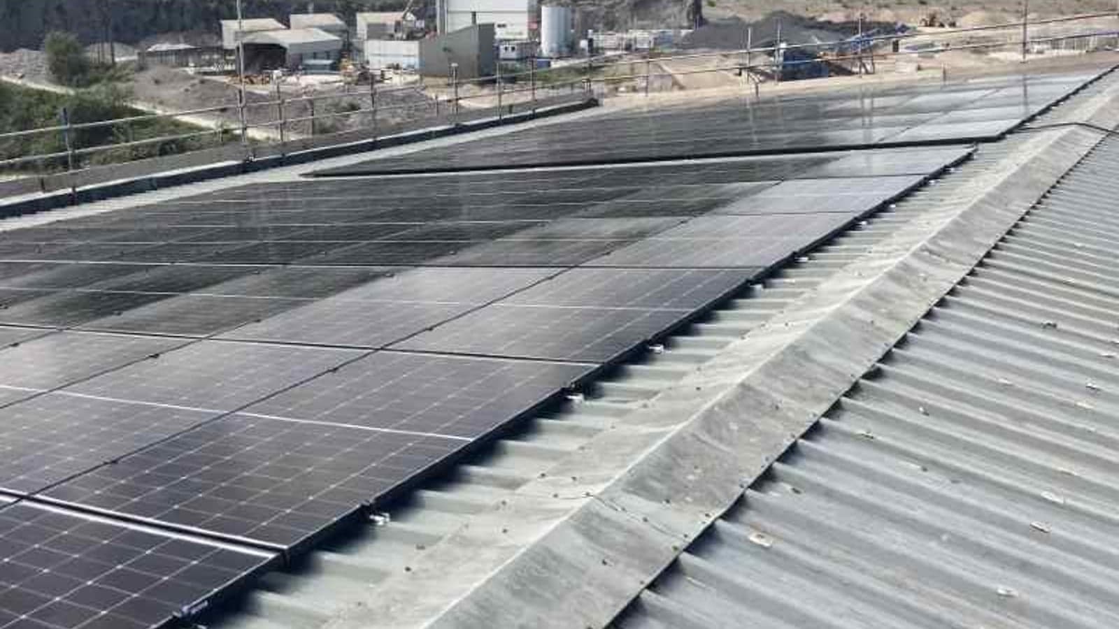 Holcim UK installs solar at Moorcroft quarry