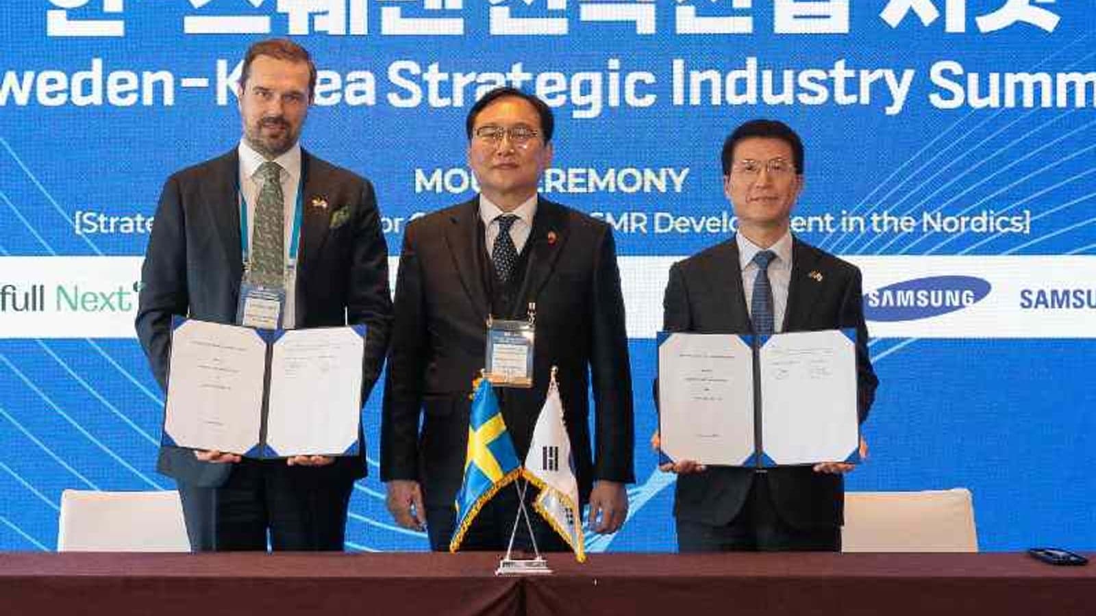 Samsung C&T and Kärnfull Next partner on SMR projects in Sweden
