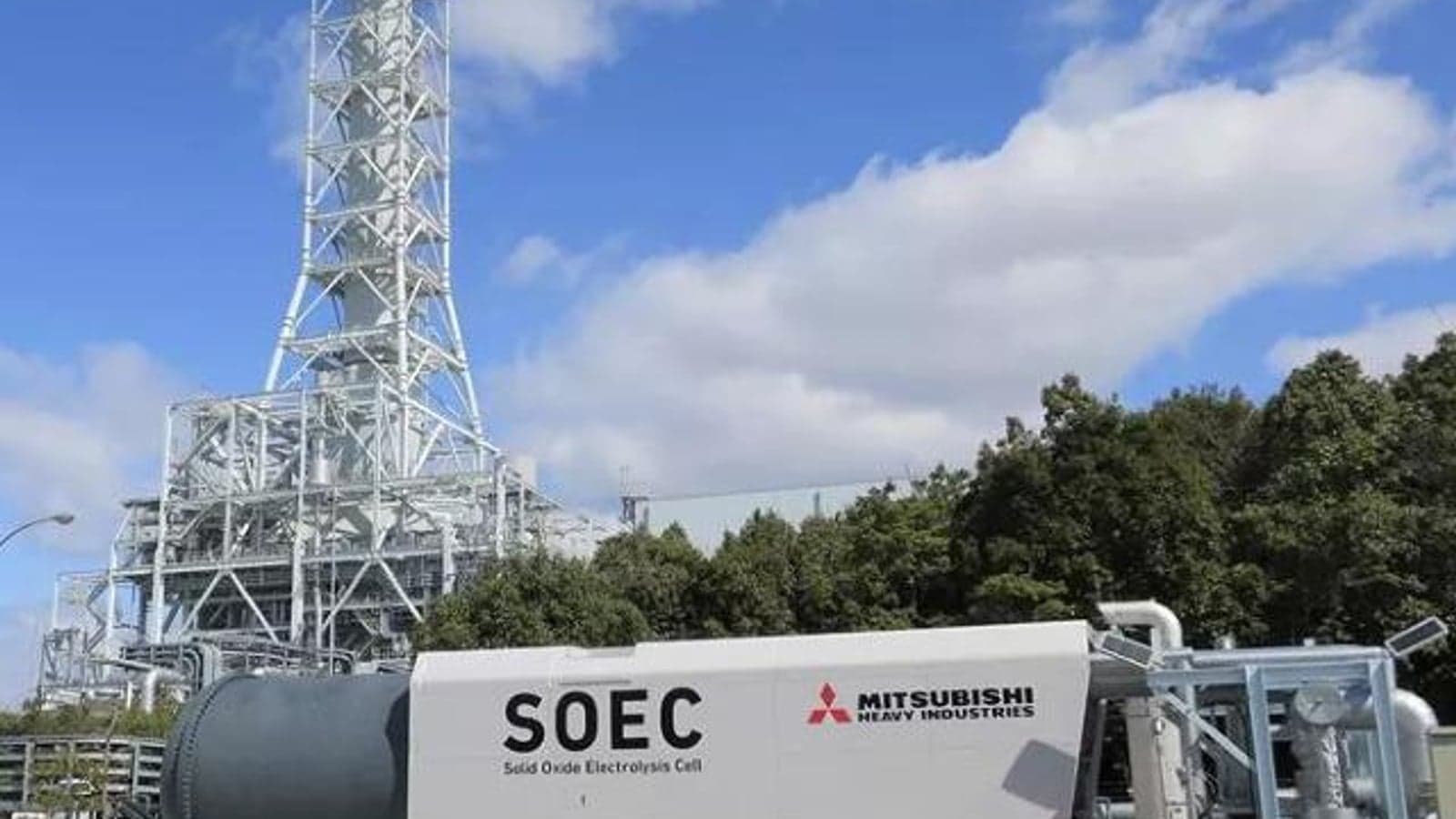 MHI starts testing Solid Oxide Electrolysis Cell at Takasago Park