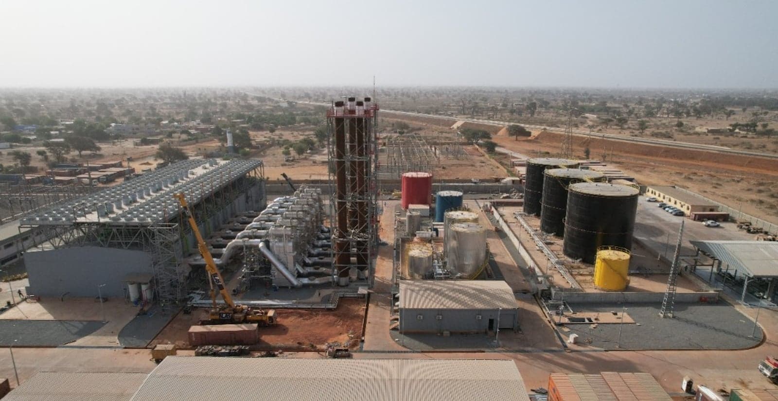 The 130MW Malicounda Melec power plant in Mbour