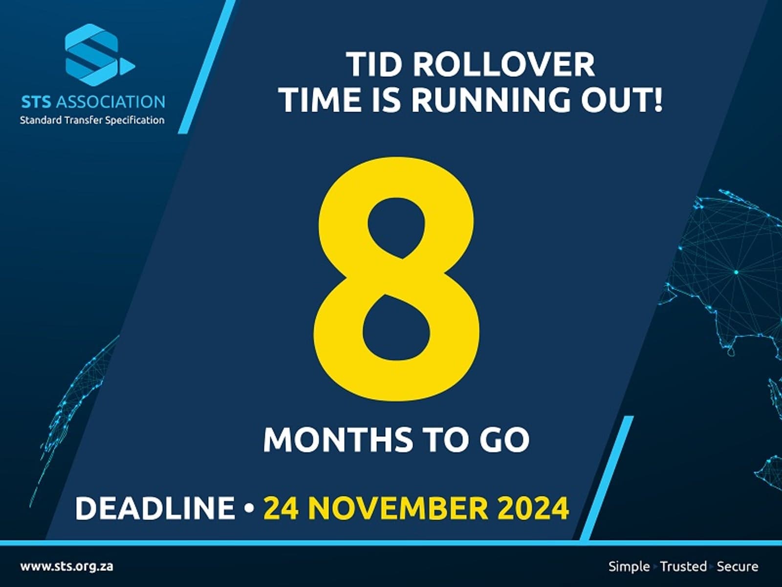 TID Rollover Event | 8 months to go