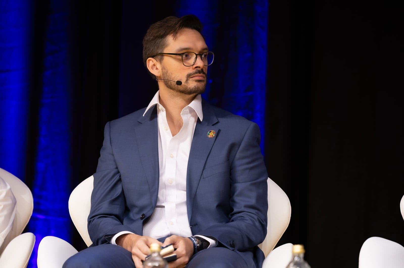 Guilherme Castro discusses the energy sector's workforce challenge during Enlit Europe in Bilbao, Spain.