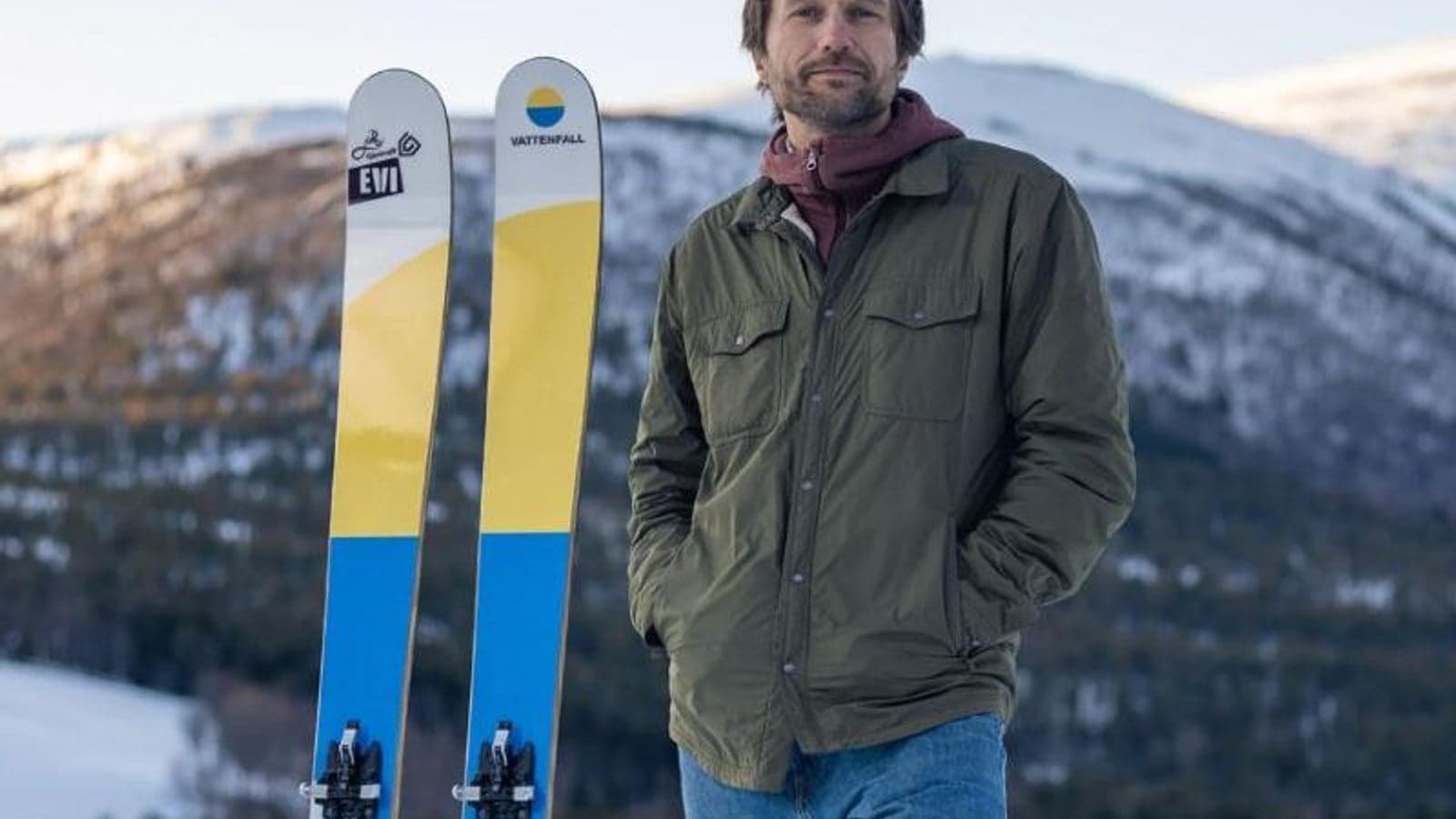 Vattenfall's old wind turbine blades hit the slopes as skis