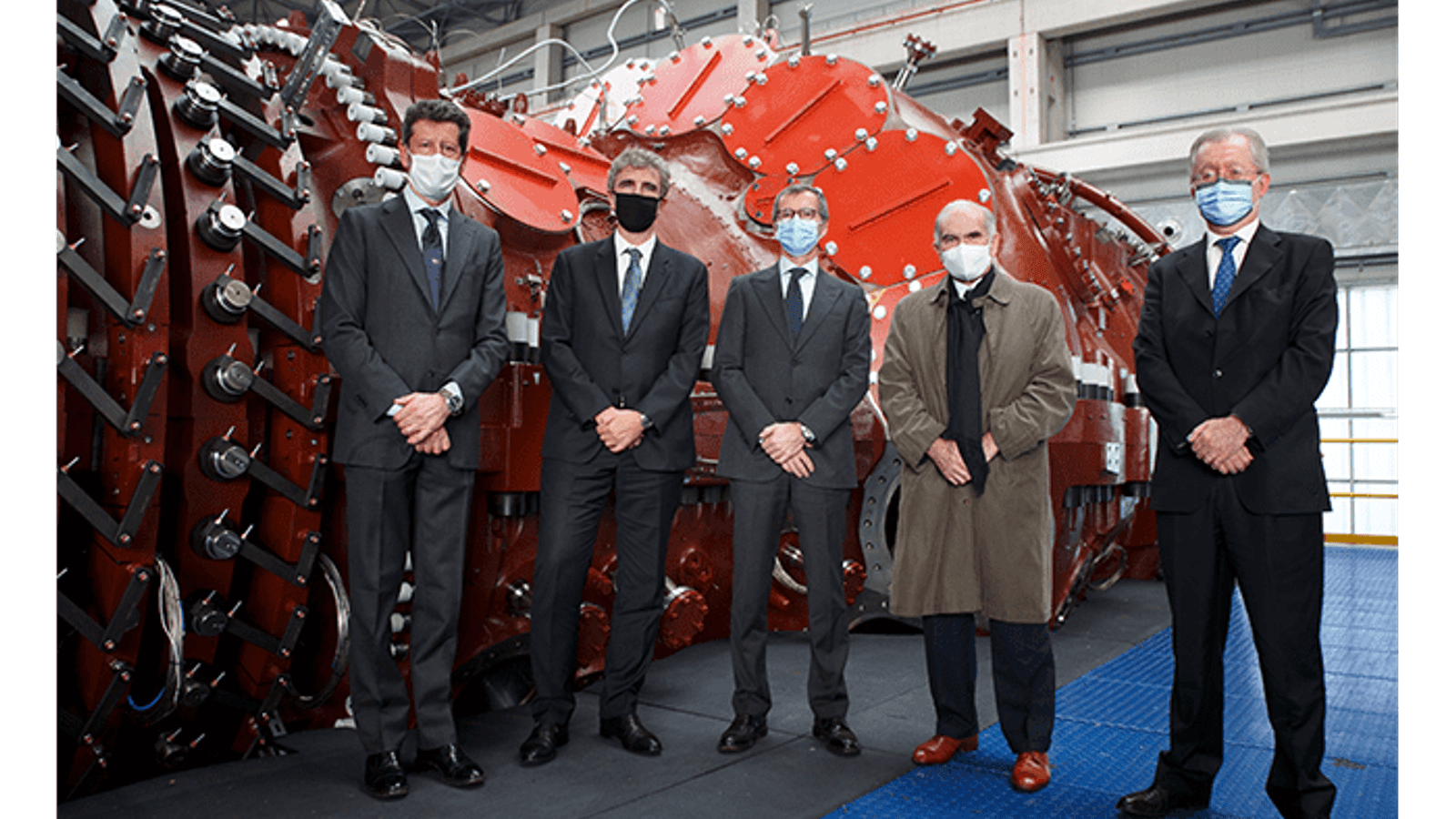 Italy's biggest ever gas turbine unveiled