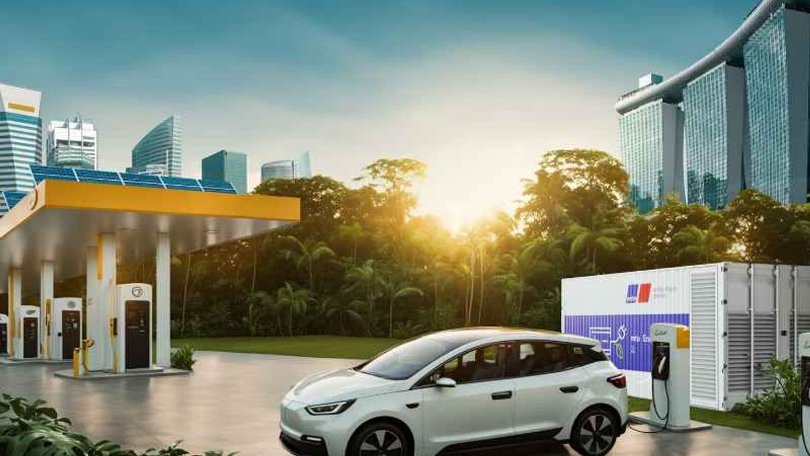Rolls-Royce supplies battery containers to balance Singapore's power grid