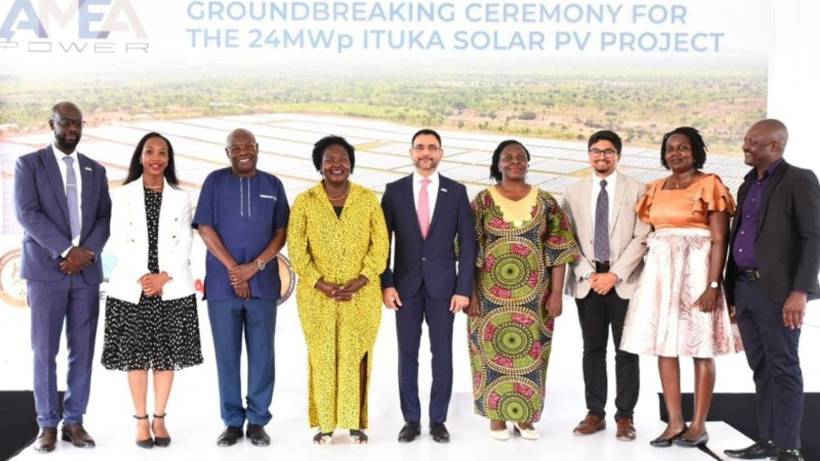 Dubai’s AMEA Power breaks ground on solar PV project in Uganda