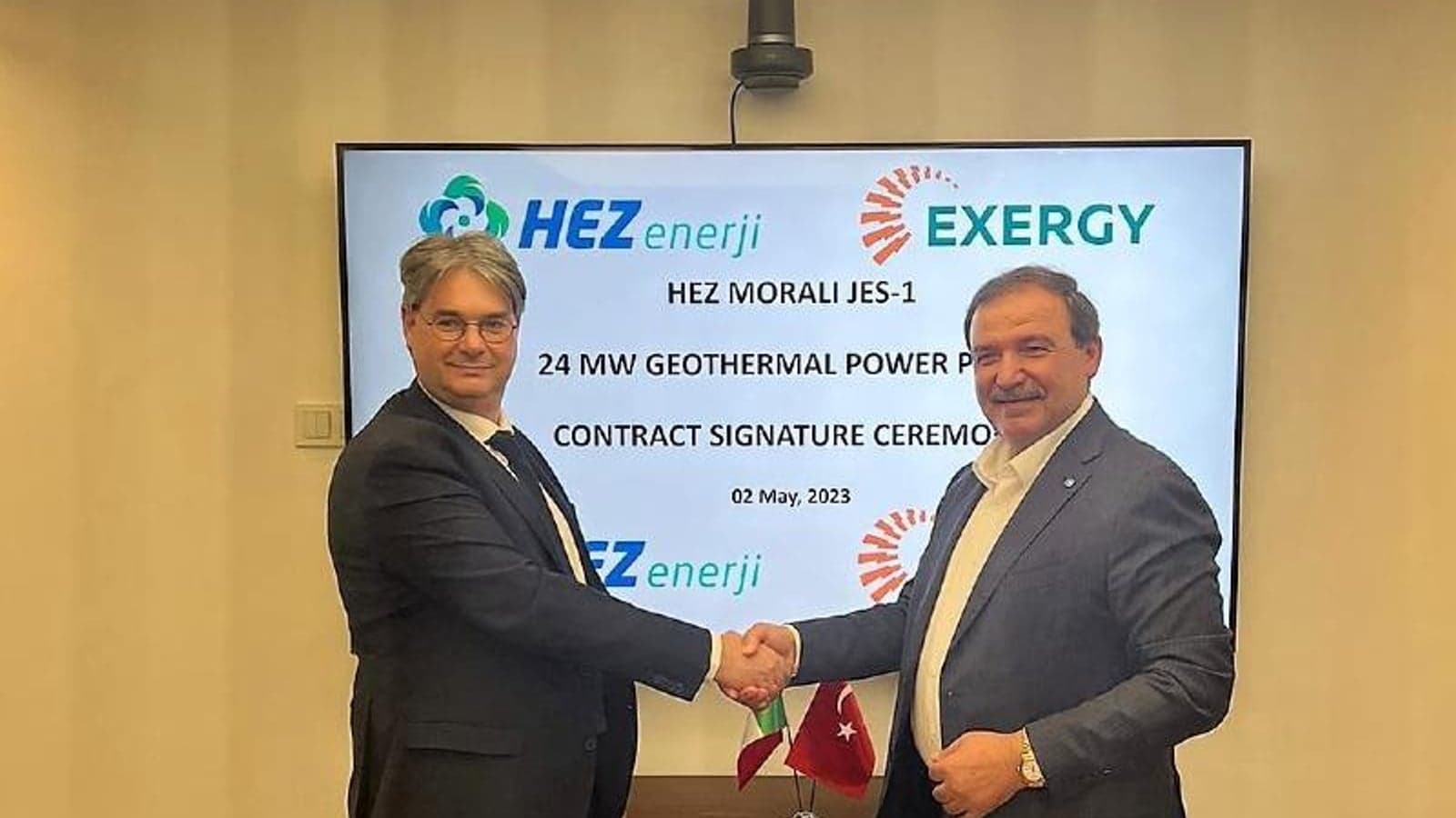 Exergy signs deal for 24MW geothermal plant in Turkey