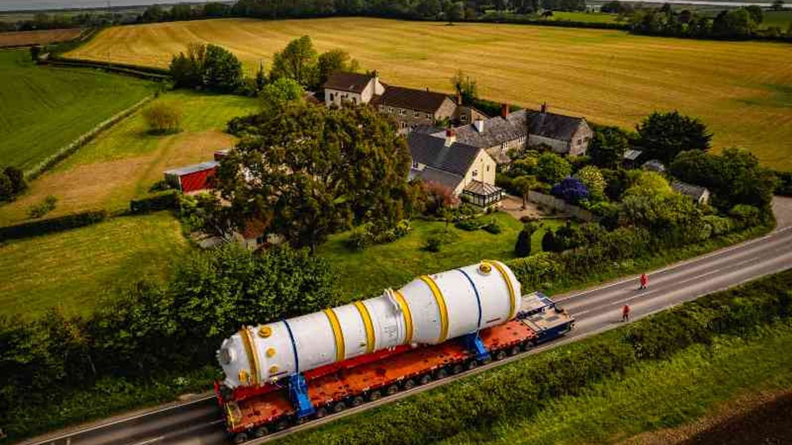 First steam generator arrives at Hinkley Point C