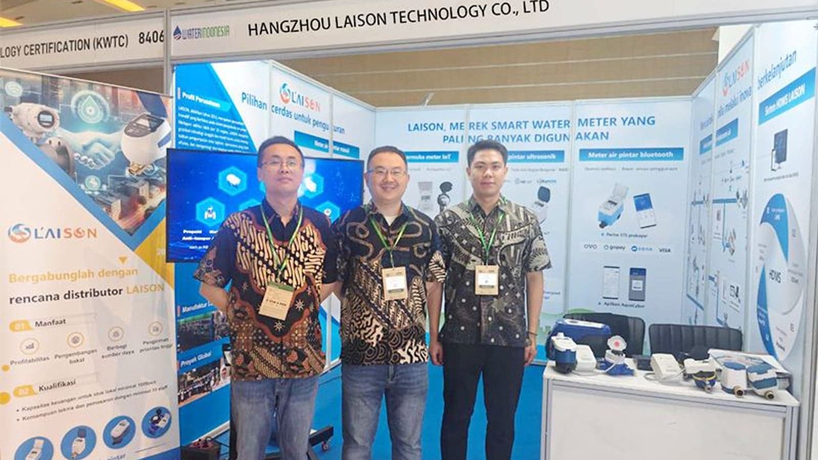 LAISON impresses at Water Indonesia Expo 2024 with innovative water solutions