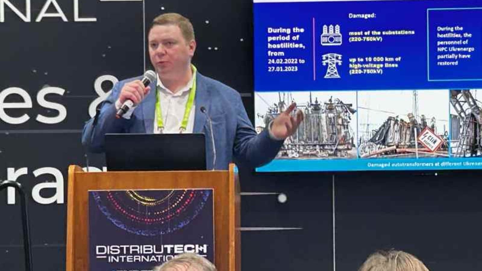 Watch: Ukrainian grid advisor describes damage suffered by his country’s power system