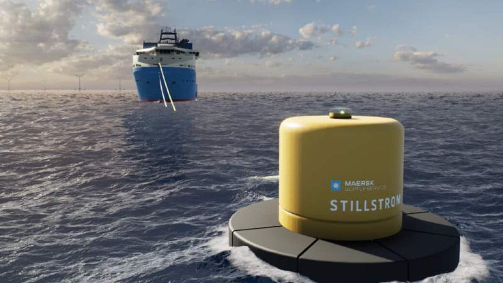 Maersk launches novel offshore charging vessel to abate maritime emissions