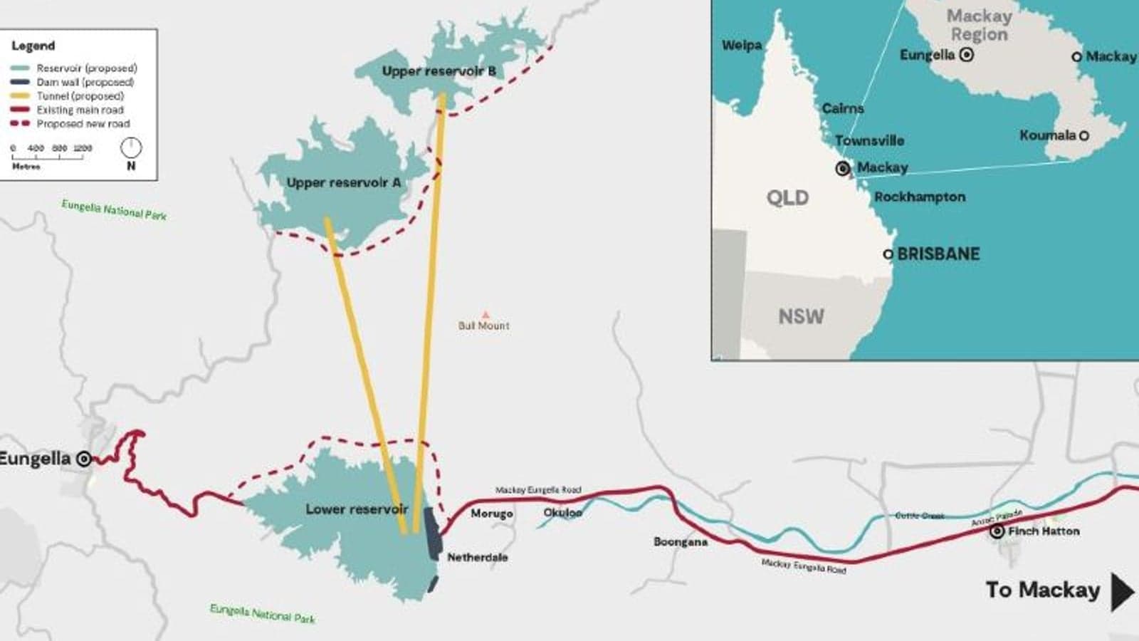 Queensland awards contracts for Pioneer-Burdekin pumped hydro project