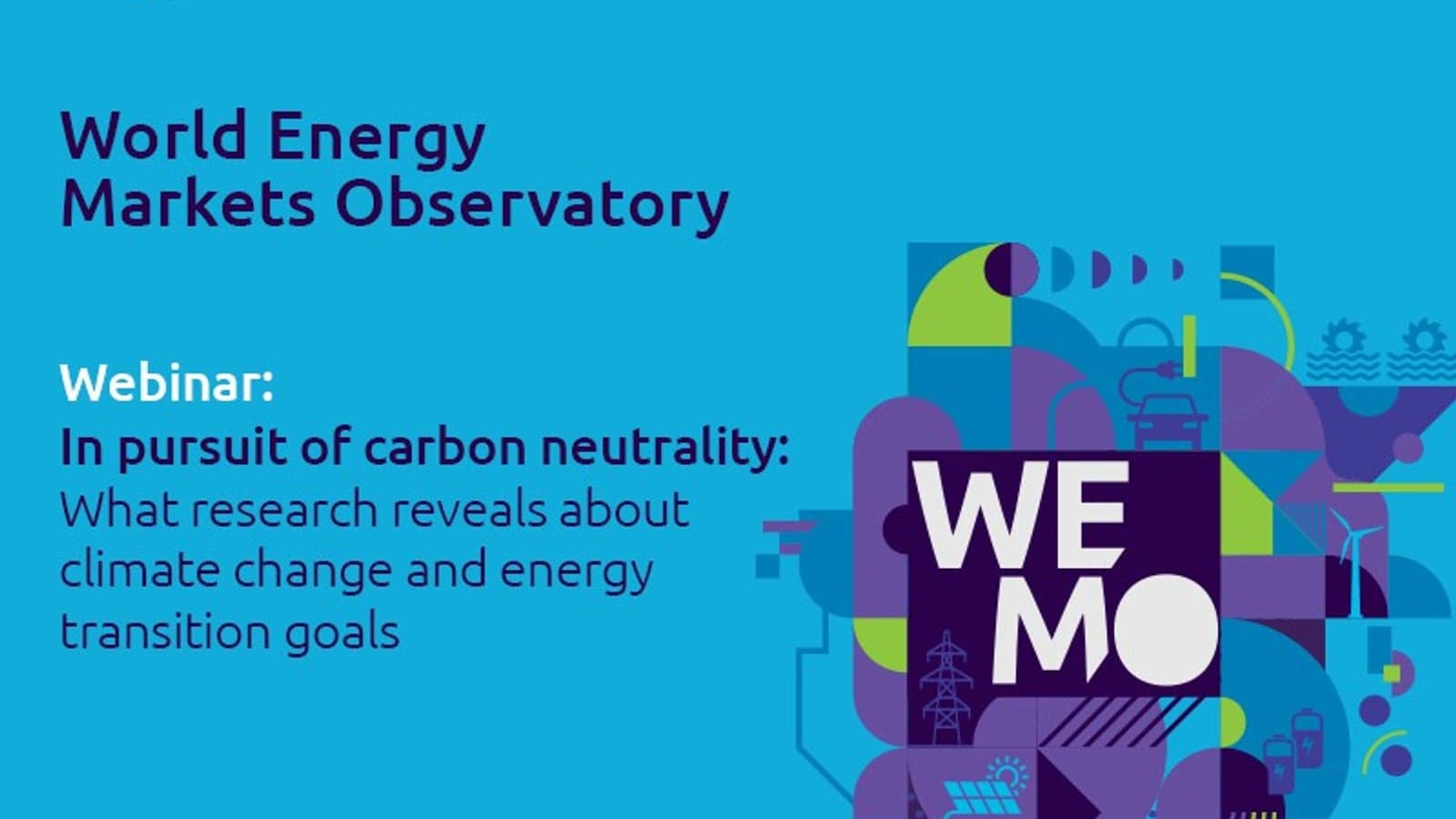Webinar recording: In pursuit of carbon neutrality