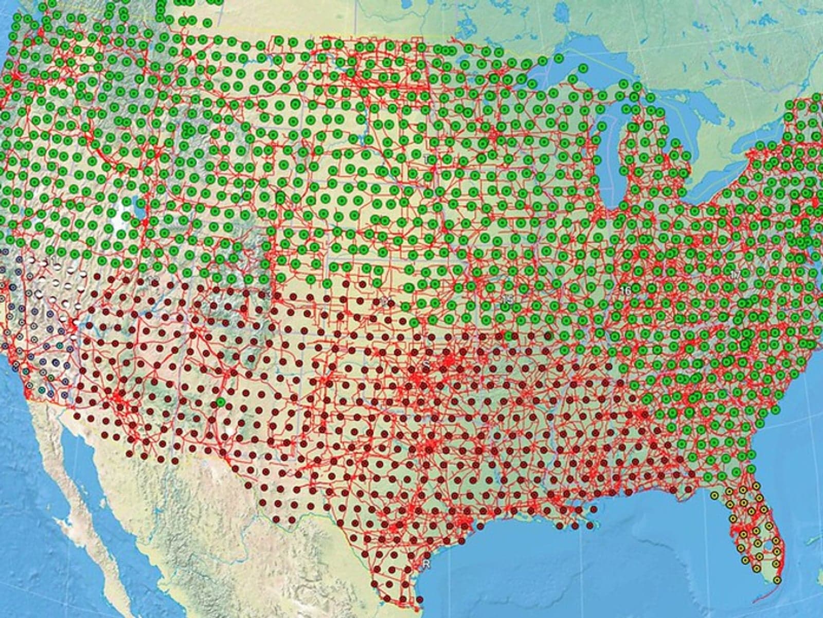 Geoelectric map of US to protect power grid from space weather | Enlit ...