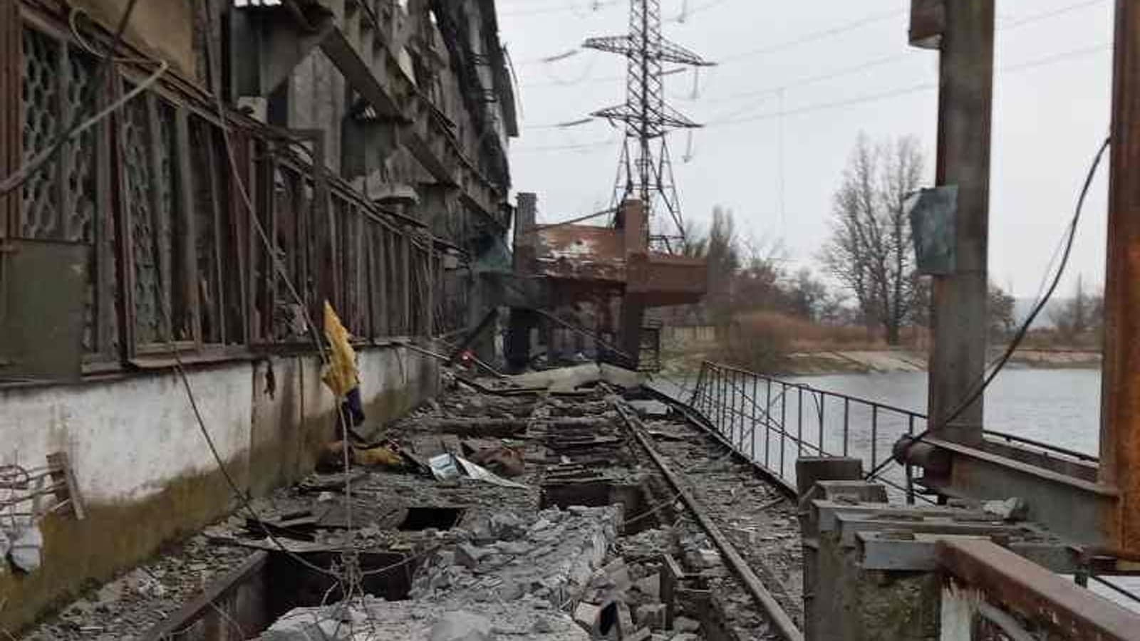 Ukrainian hydro company receives funds to rebuild war-torn assets
