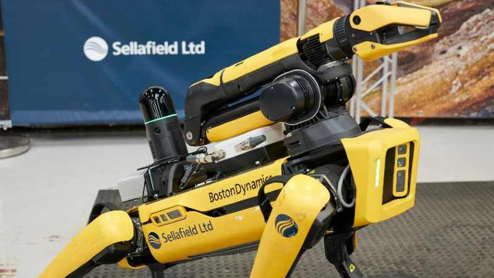 Sellafield's robot dogs on the cutting edge of nuclear clean-ups
