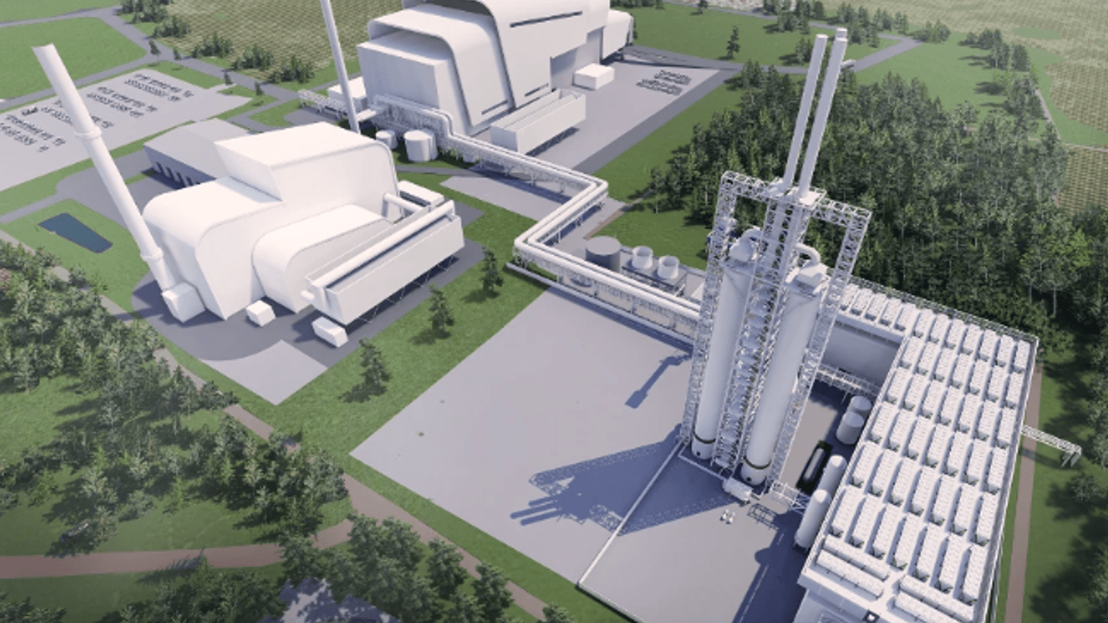 A carbon capture plant has been designed for Protos ERF