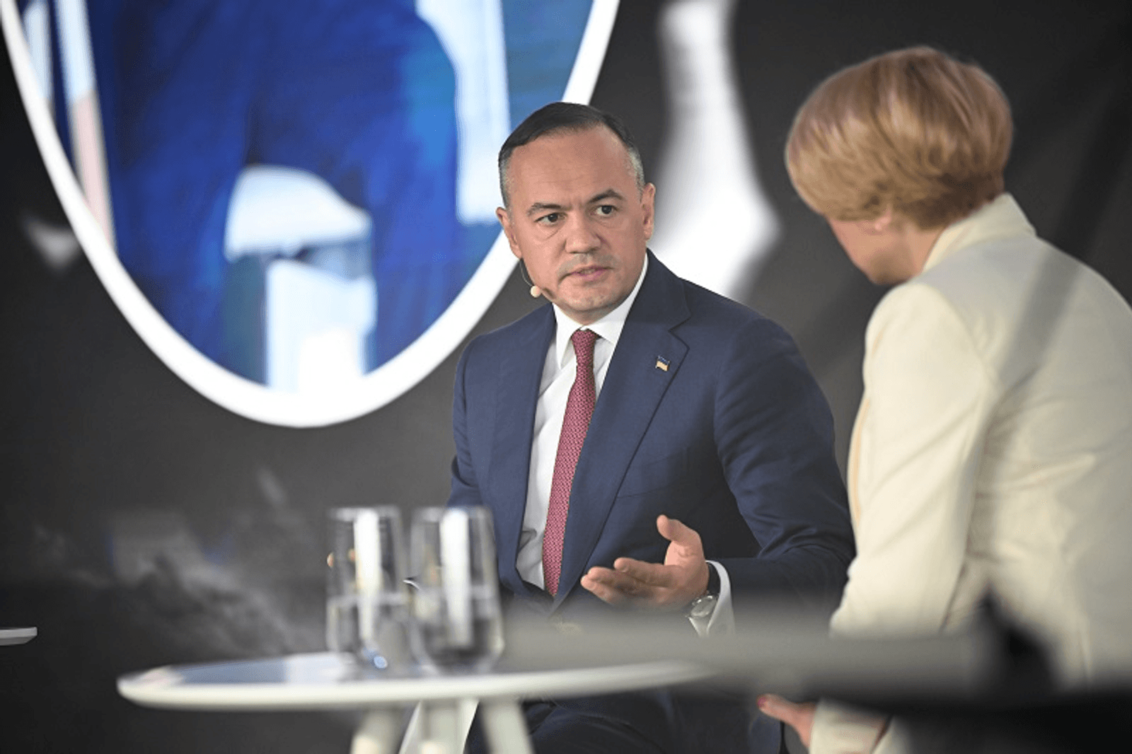 Maxim Timchenko at the Eurelectric Power Summit.