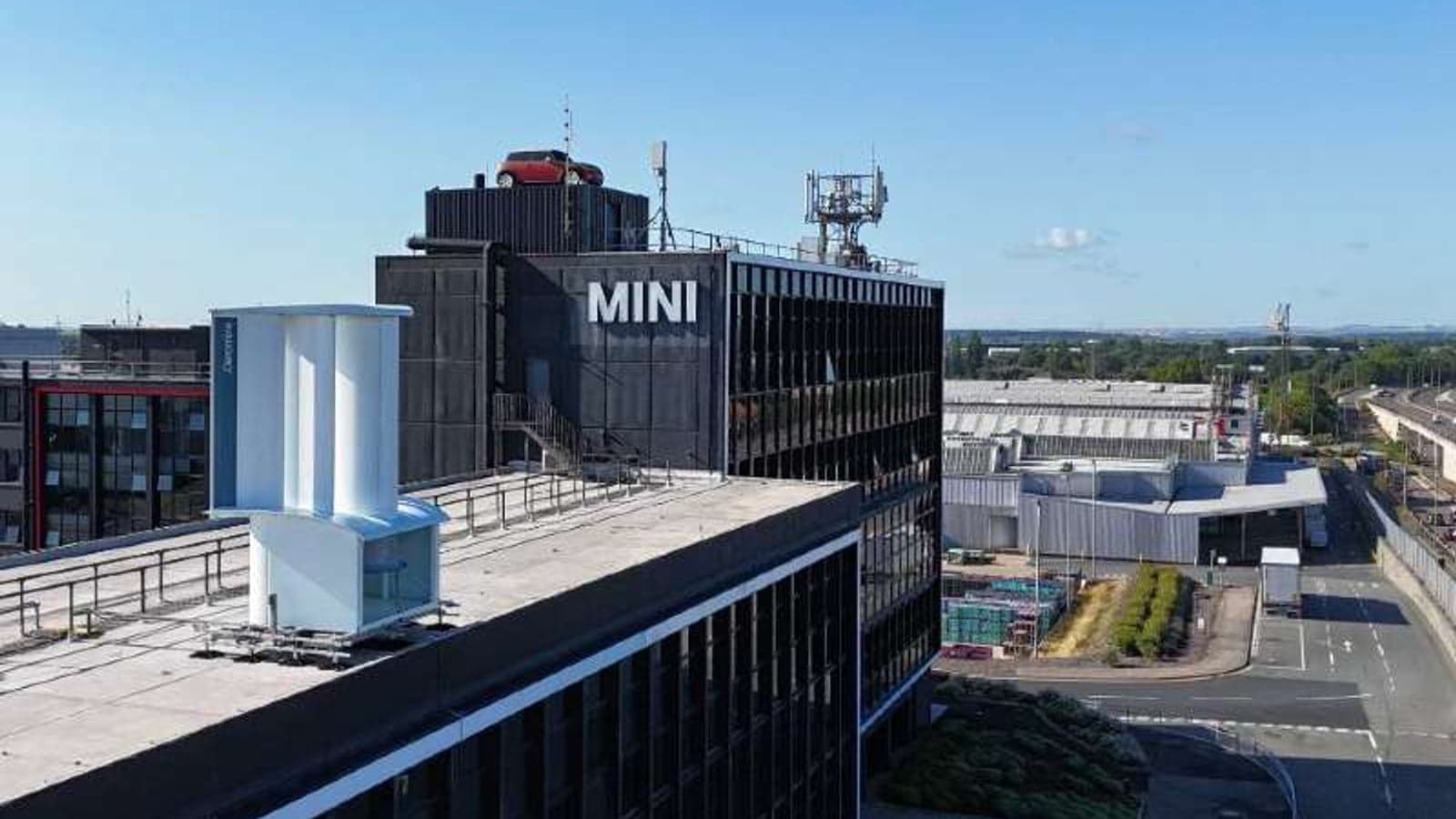BMW Group trials bladeless wind energy unit
