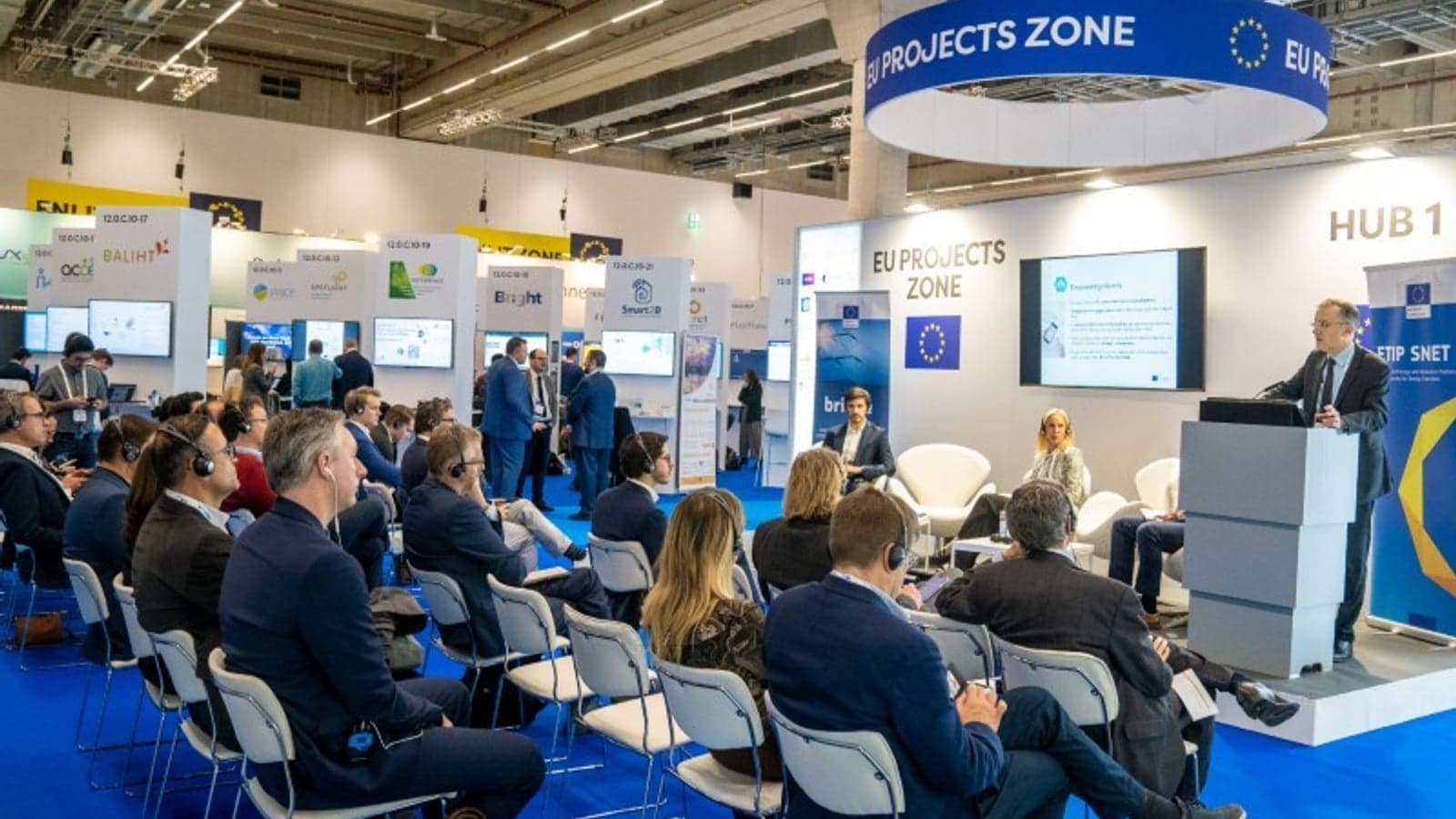 Enlit Europe 2022 Hubs: EU Projects Zone