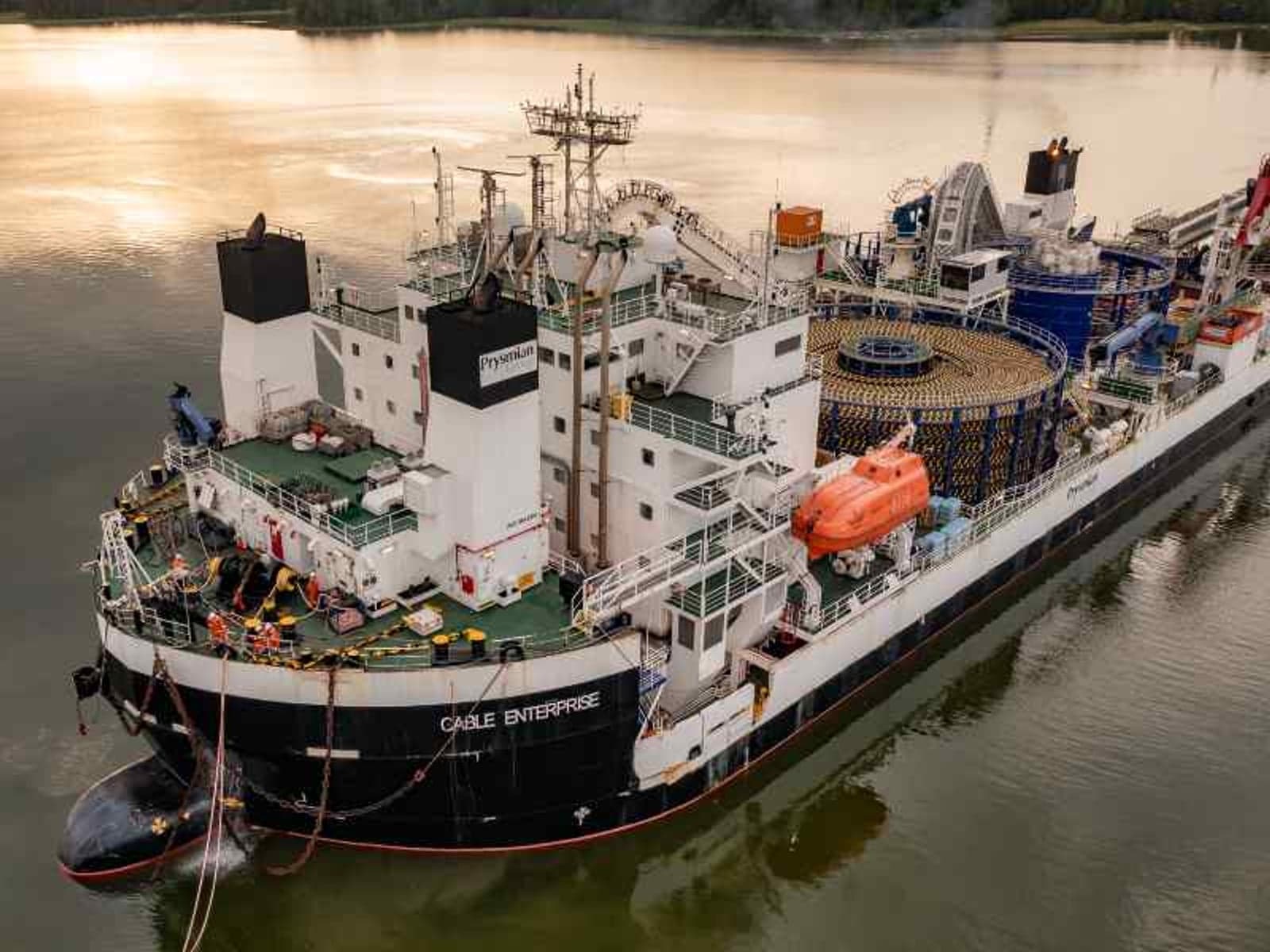 Prysmian Group’s cable-lying vessel Cable Enterprise