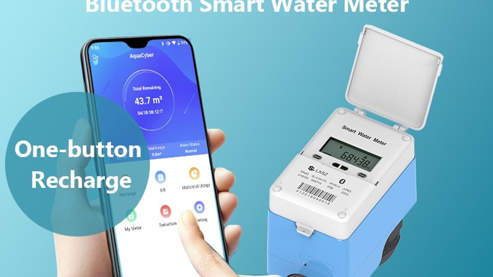 Streamline your water management with LAISON’s Bluetooth Smart Meter