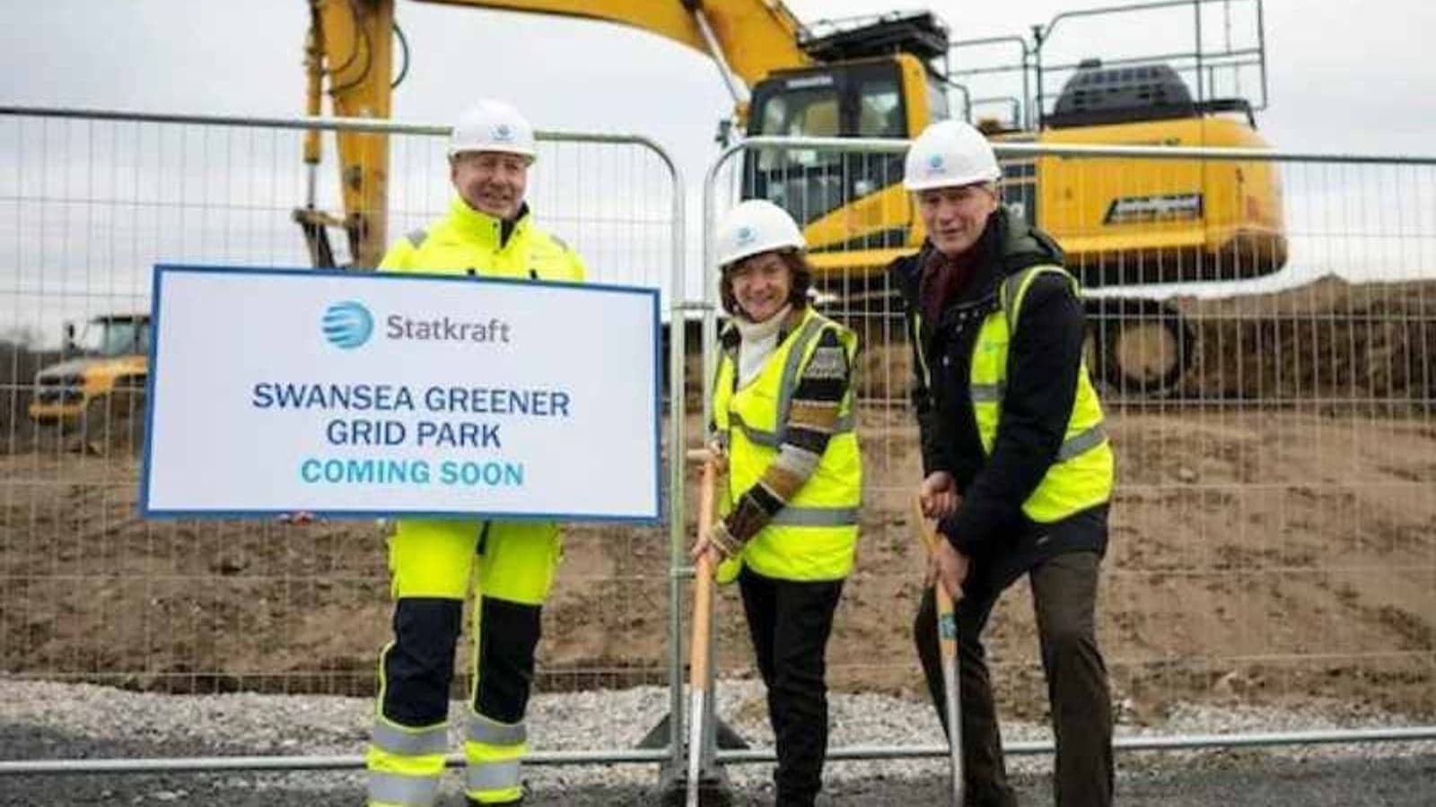 Ground breaks on first power grid stability scheme for Wales