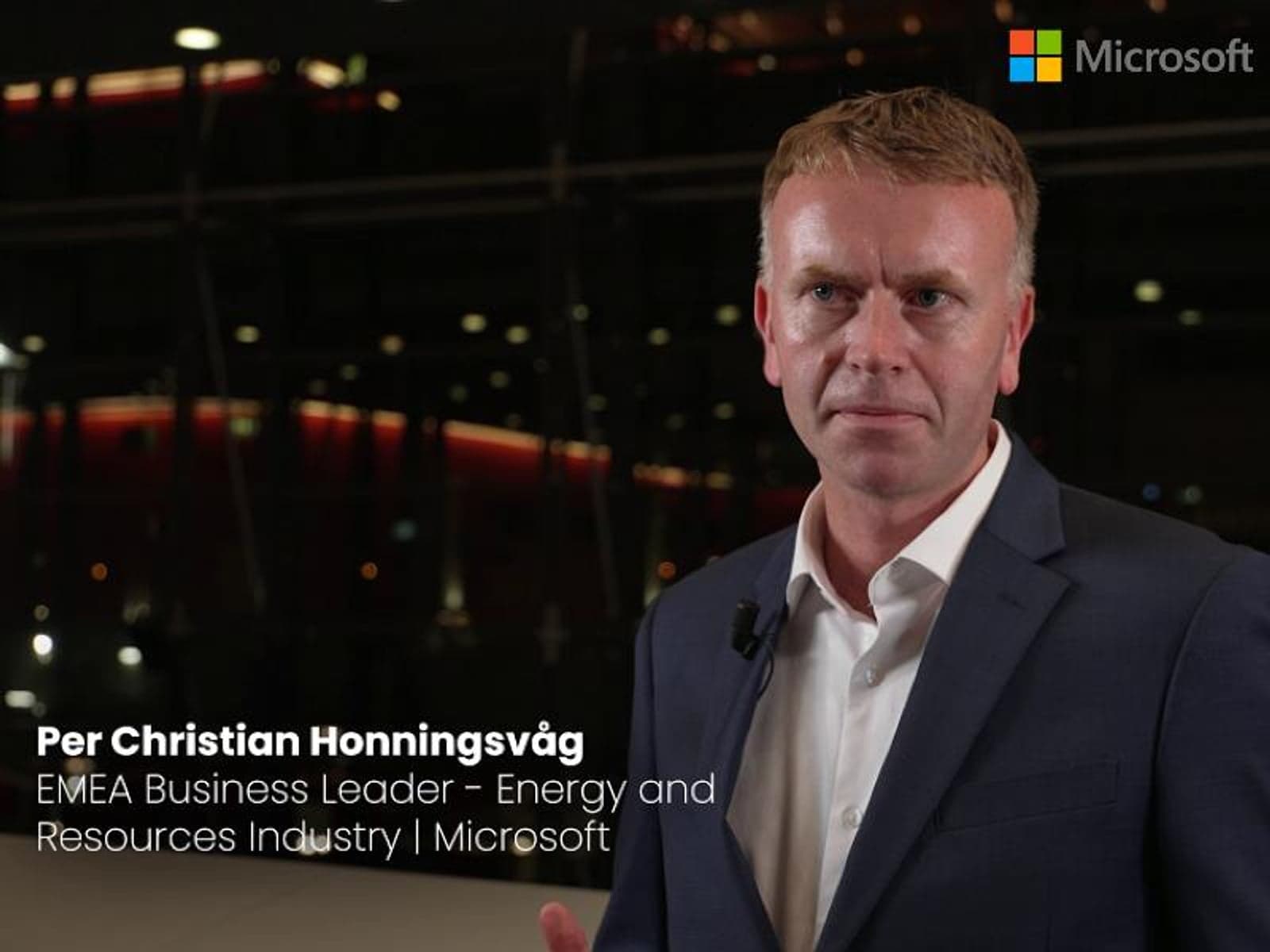 Microsoft - Powering the energy transition with digital technologies