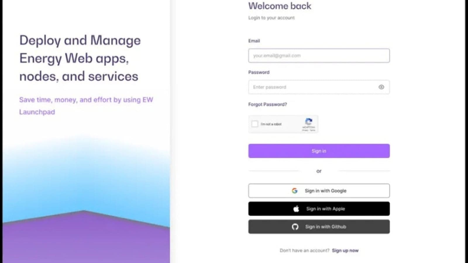 Launchpad released for Energy Web solution deployment