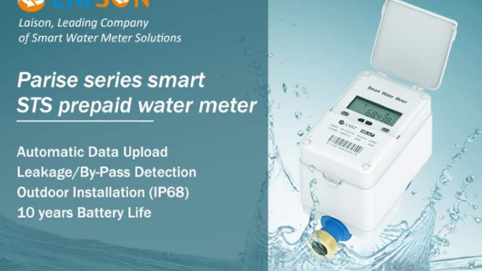Why water companies choose LAISON for smart prepaid water meters