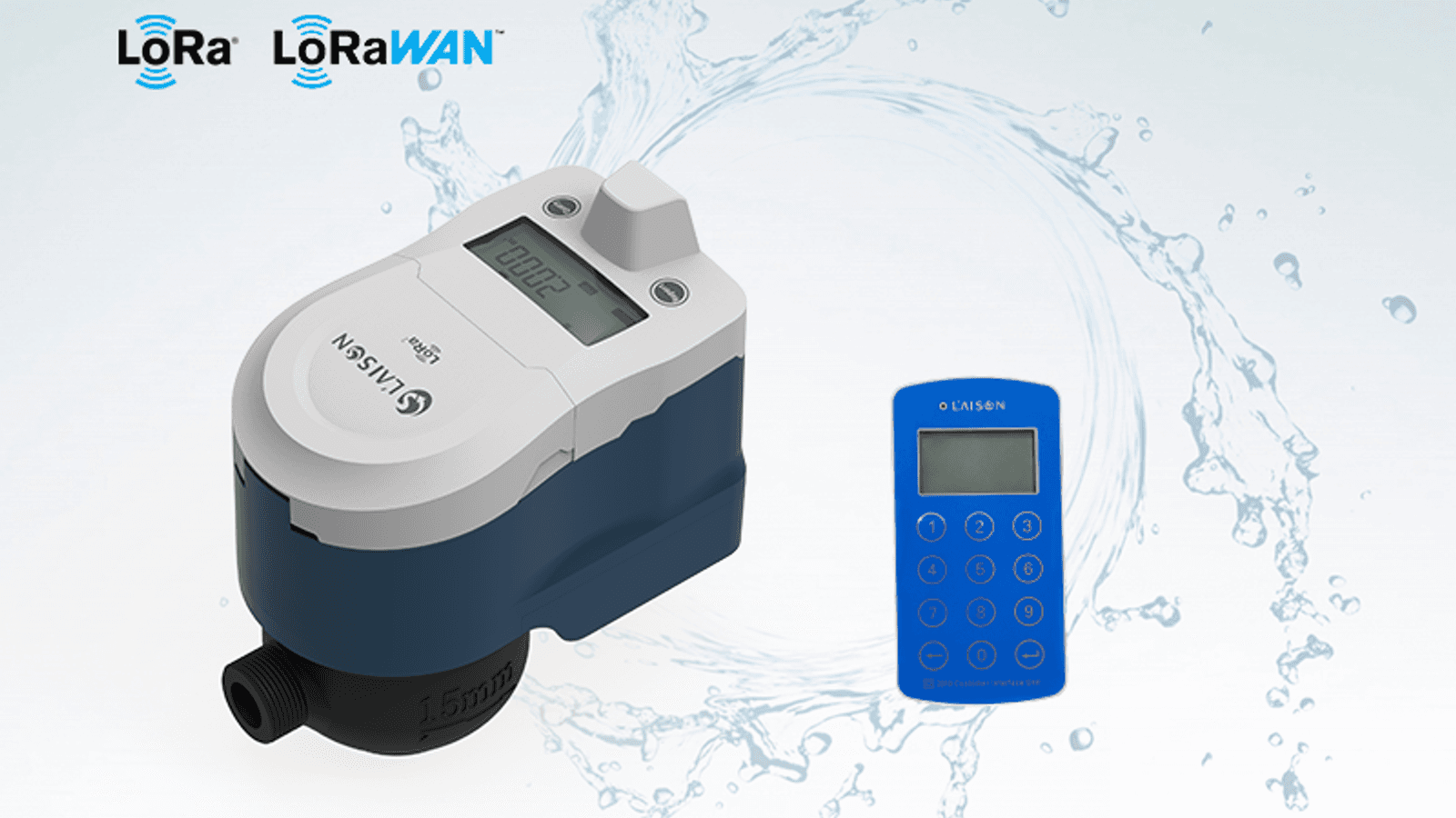 LAISON LoRa/LoRaWAN dual-mode smart water meter enables flexible water management