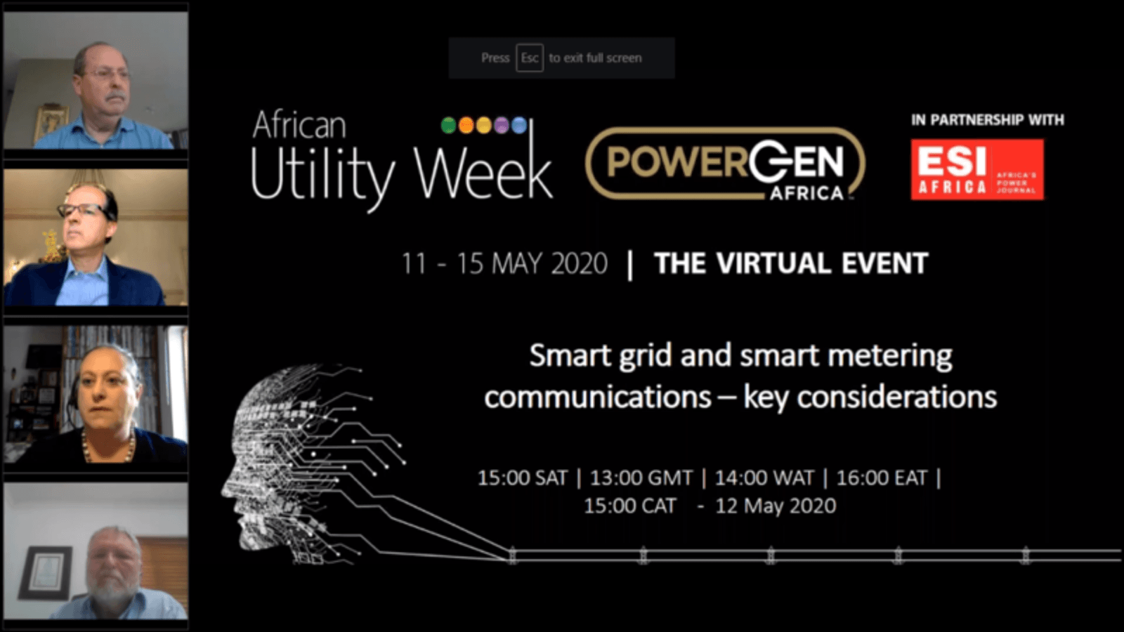 Virtual AUW highlights: Smart metering communication system best for your situation