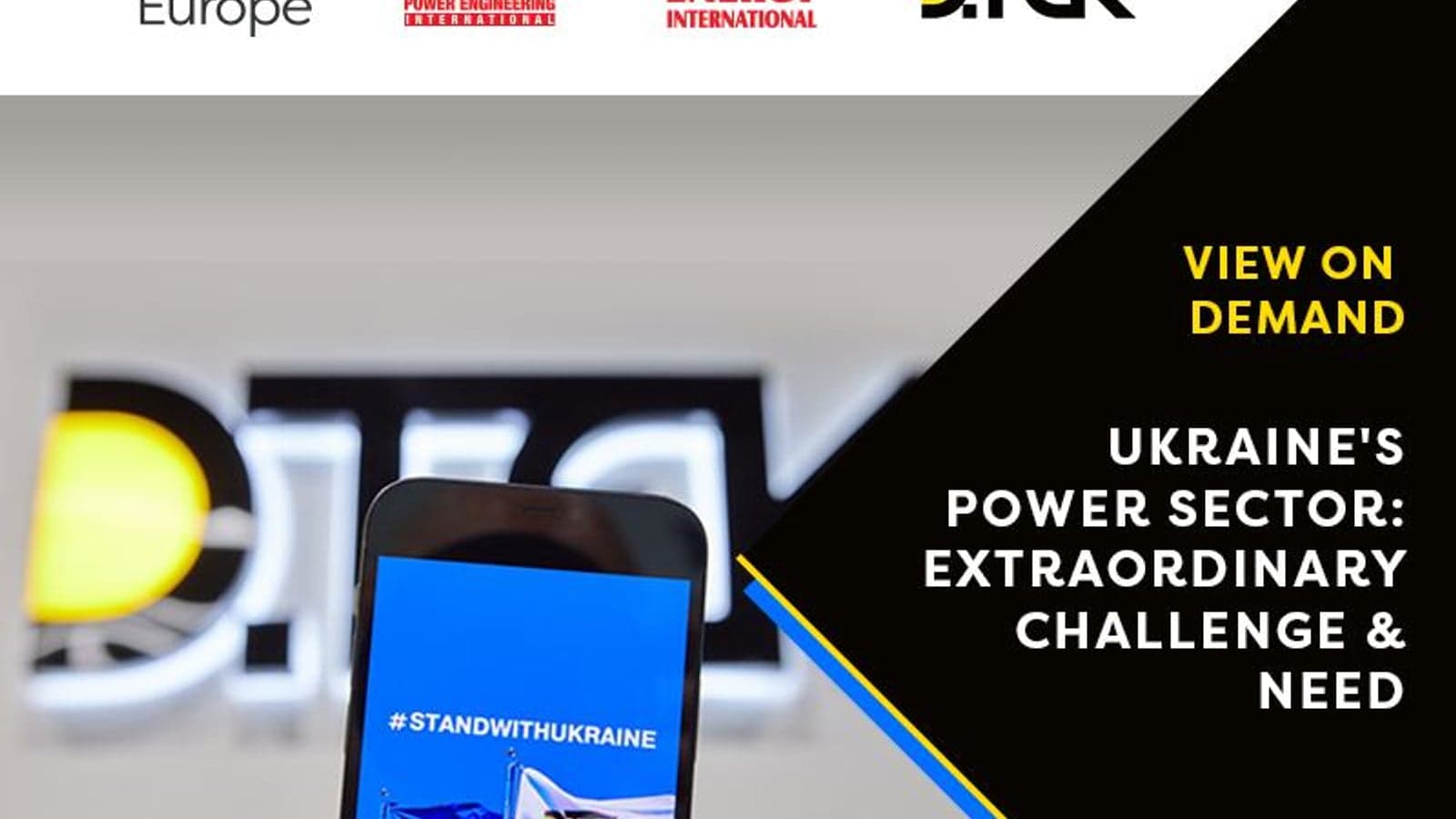 Webinar Recording: Ukraine’s power sector: Extraordinary challenge & need