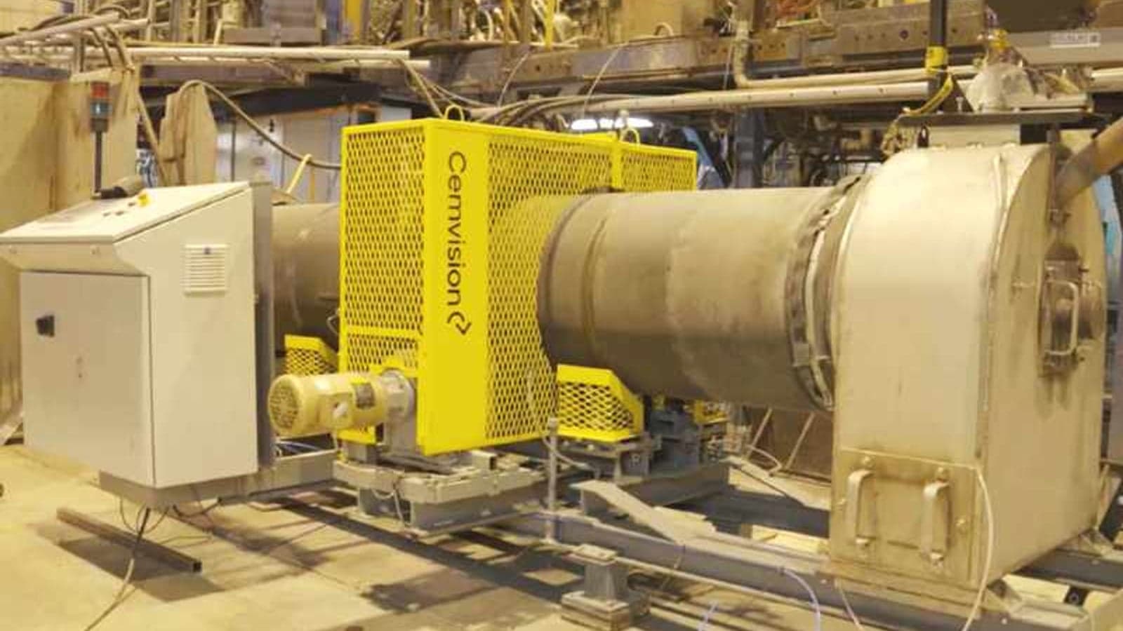 Cement produced in fully electrified and fossil-free rotary kiln