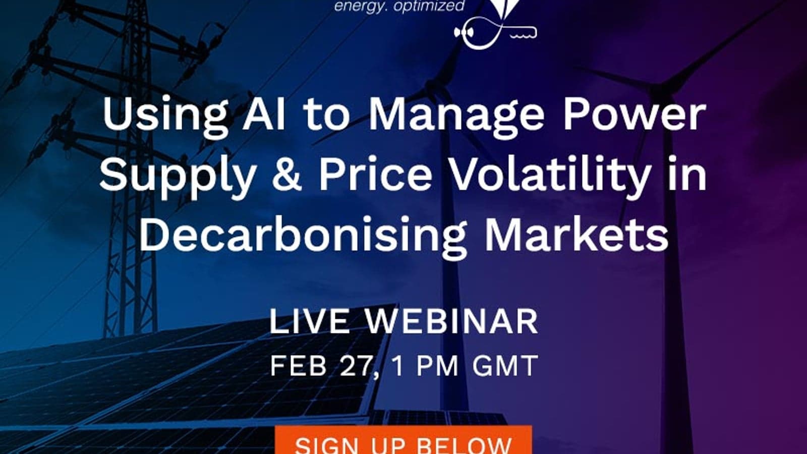 Webinar RECORDING: Managing volatility in decarbonising markets with AI