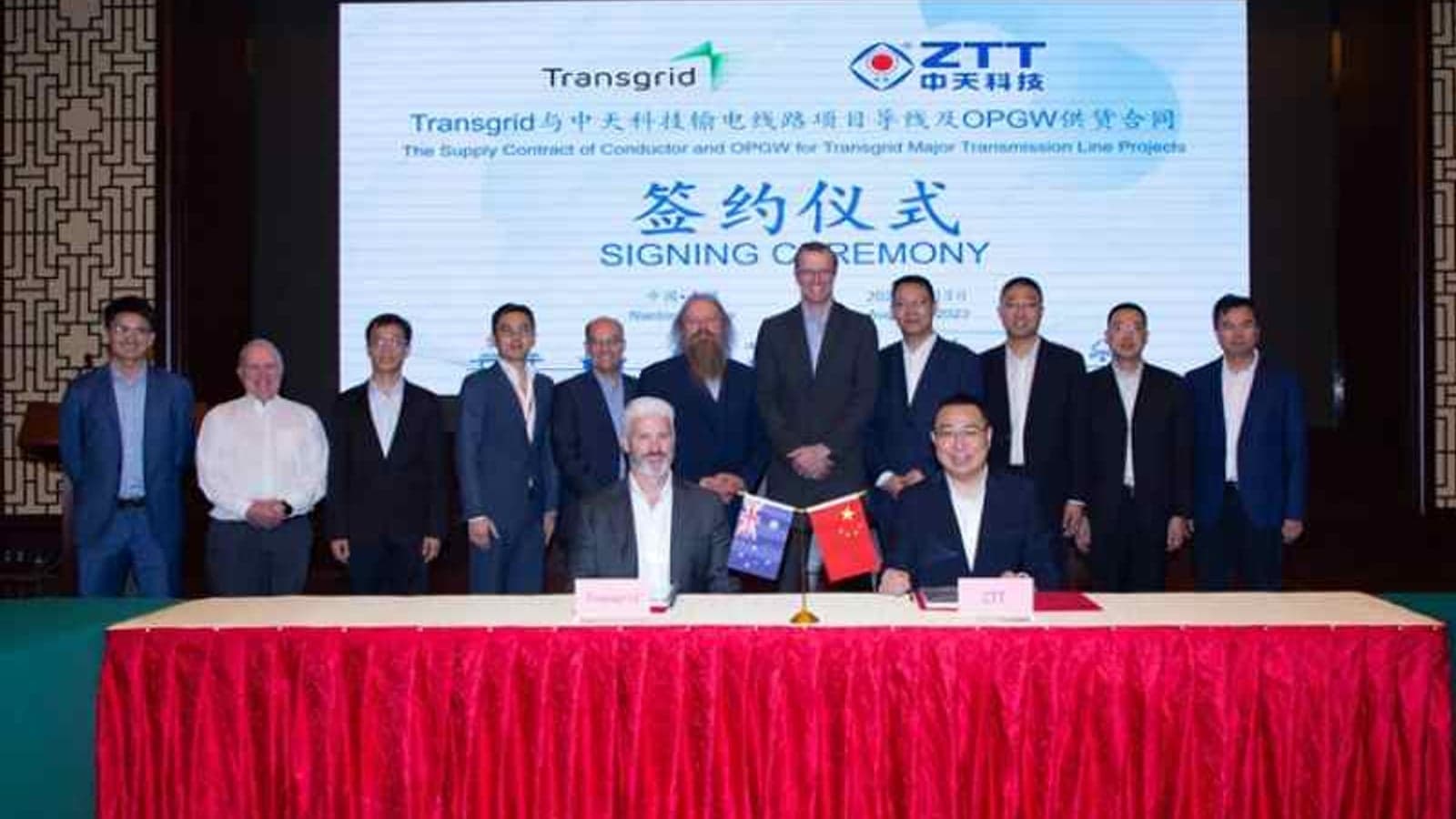 Transgrid signs AU$100mn for 17,500km of high voltage conductors