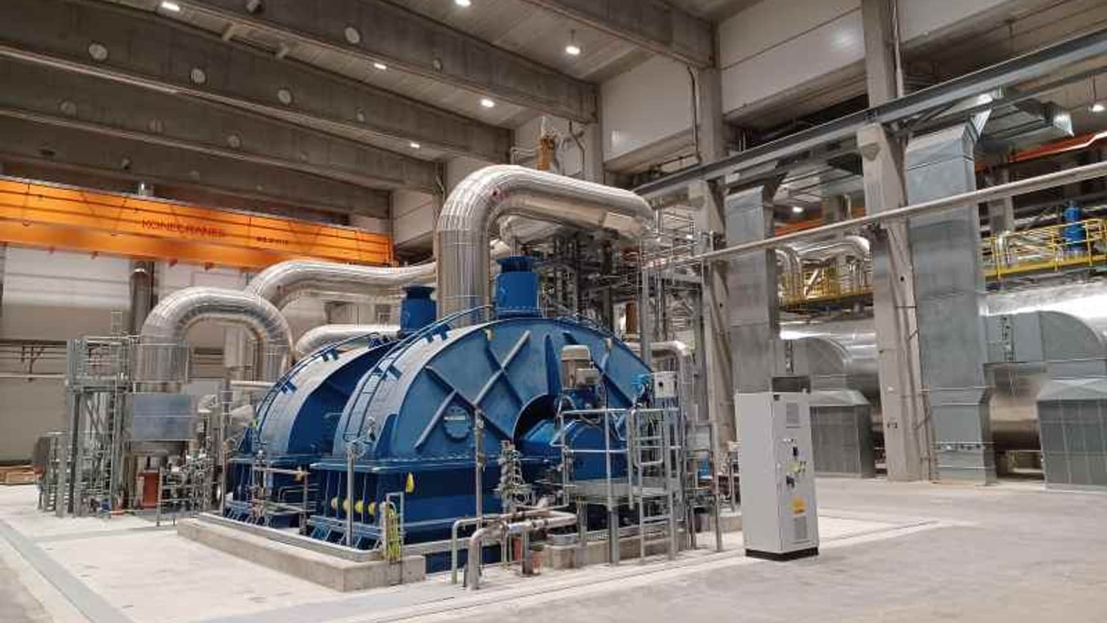 Finnish paper mill commissions steam turbine to reduce footprint
