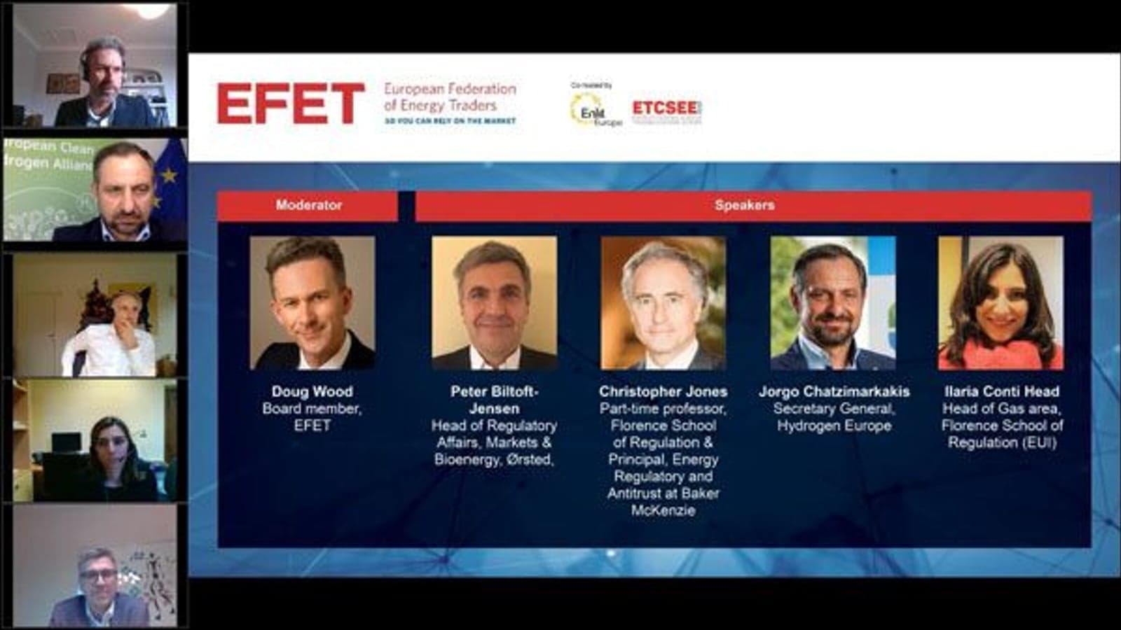 EFET Session 3: Towards a pan-European hydrogen market