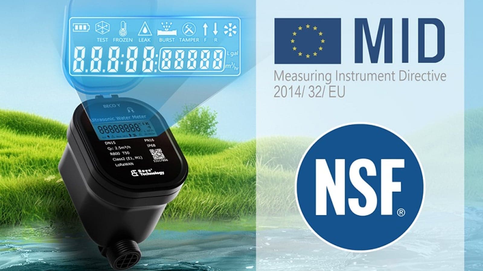 BOVE ultrasonic water meters: Precision, sustainability, and smarter water management solutions